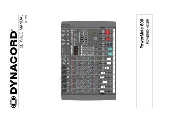 Dynacord-Powermate 600-1999.Mixer.Amp preview